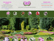 Tablet Screenshot of heathersociety.org